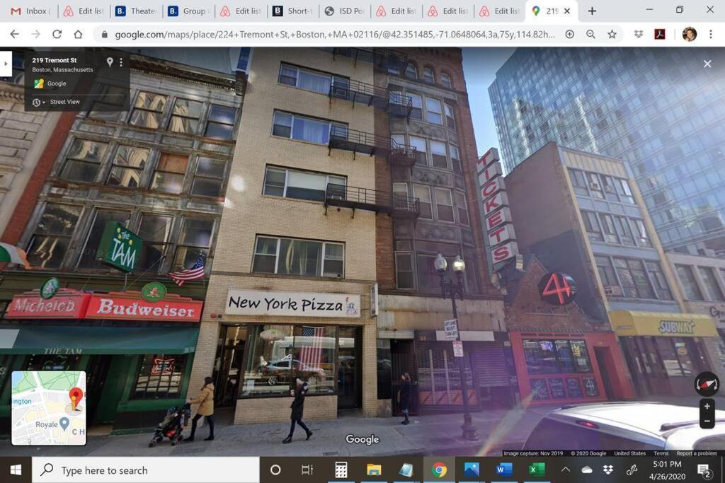 Downtown Studio Apt, Perfect For Medical Workers Boston Exterior photo